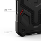 UAG Monarch Pro Kevlar Black iPhone 17 – Camera Control și colțuri ranforsate
