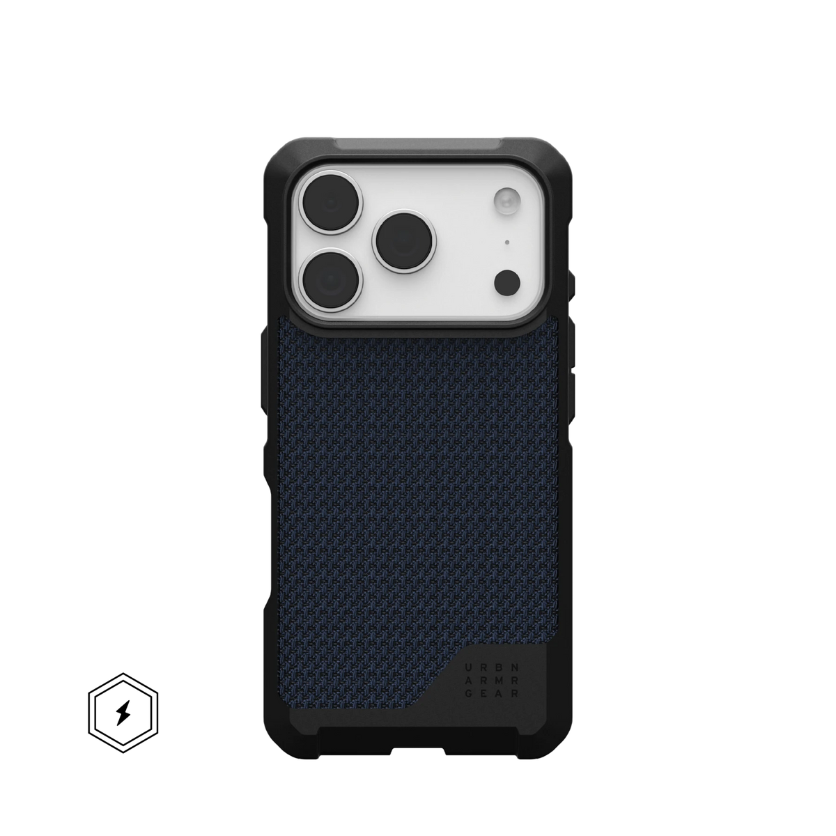 UAG Metropolis LT Kevlar Mallard iPhone 17 Pro și 18 Pro – vedere din spate