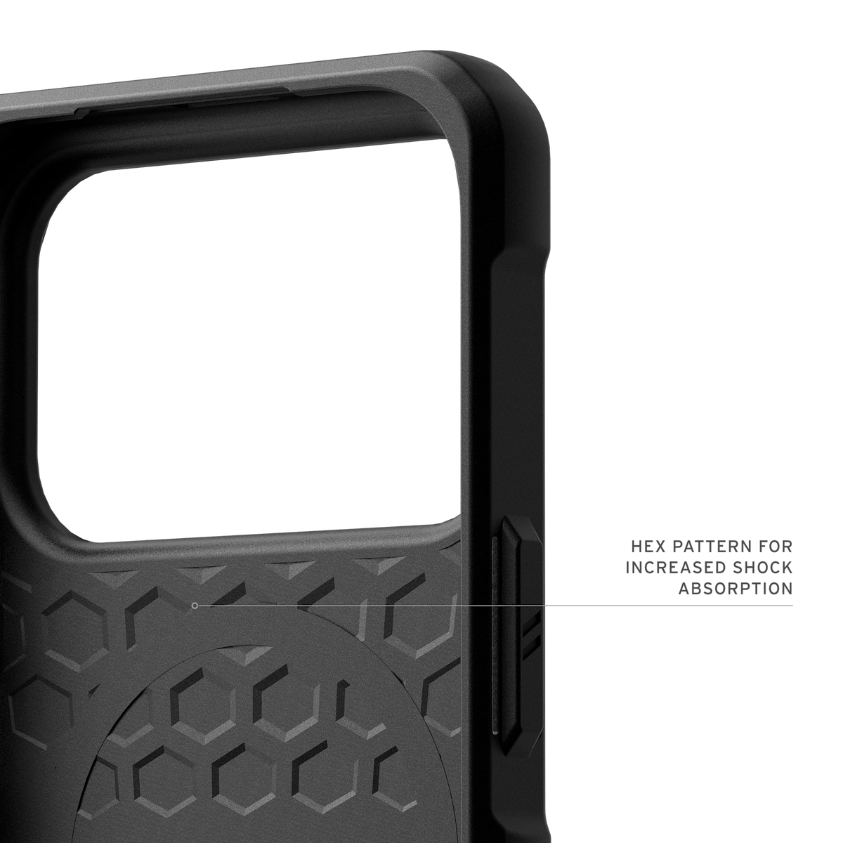 UAG Metropolis LT Kevlar Mallard – structură hexagonală interioară