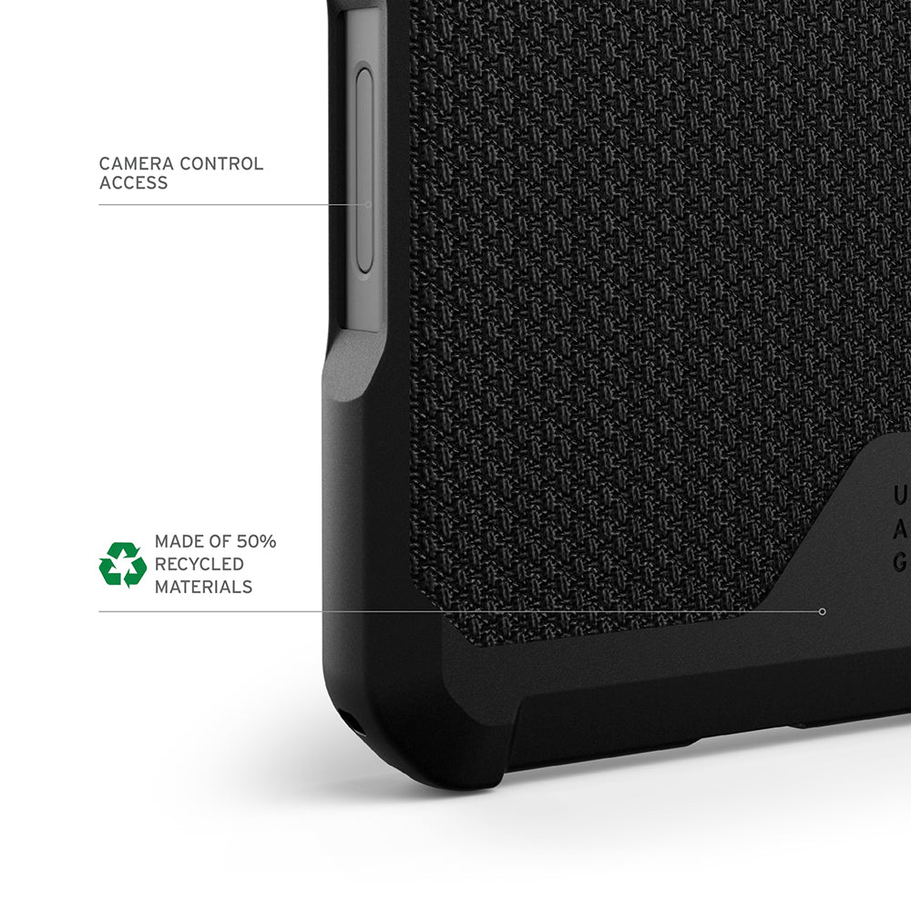 Husă UAG Metropolis LT MagSafe pentru iPhone 17 Pro Max – negru Kevlar – imagine 7 din 7