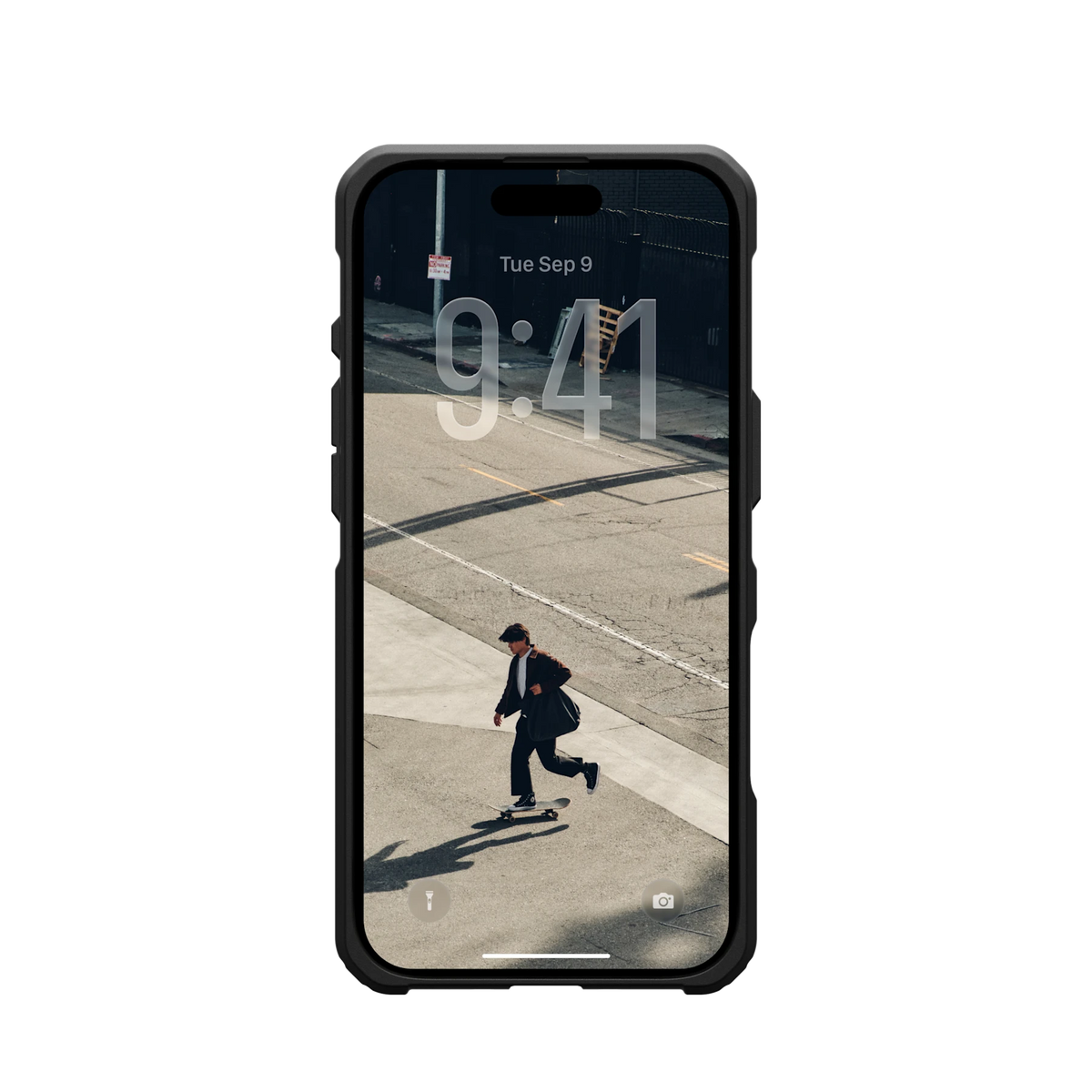 UAG Metropolis LT Kevlar Black iPhone Air – vedere frontală