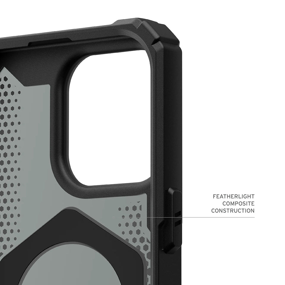 Husă UAG Plasma XTE MagSafe pentru iPhone 17 Pro Max – negru / portocaliu – imagine 3 din 7