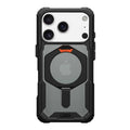 Husă UAG Plasma XTE MagSafe pentru iPhone 17 Pro Max – negru / portocaliu – imagine 1 din 7