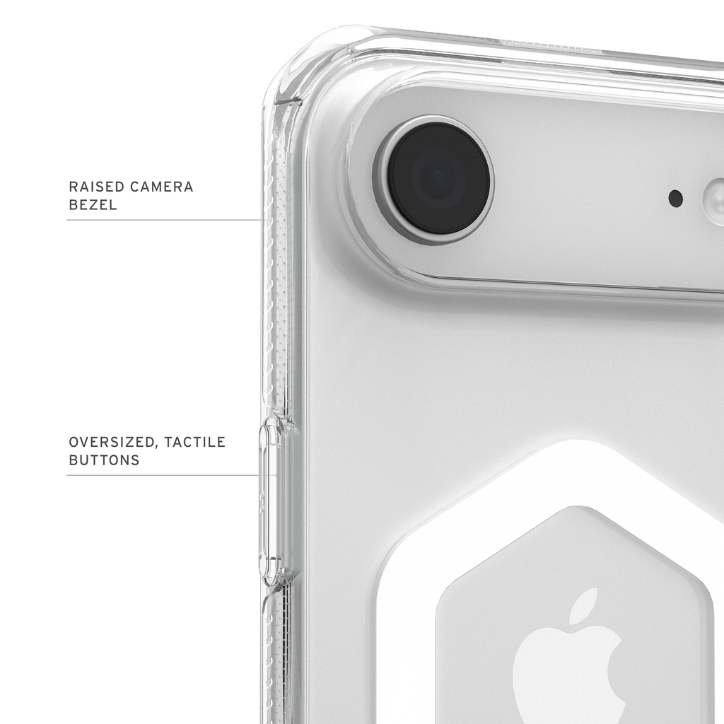 UAG Plyo iPhone Air – margine ridicată pentru cameră și butoane tactile
