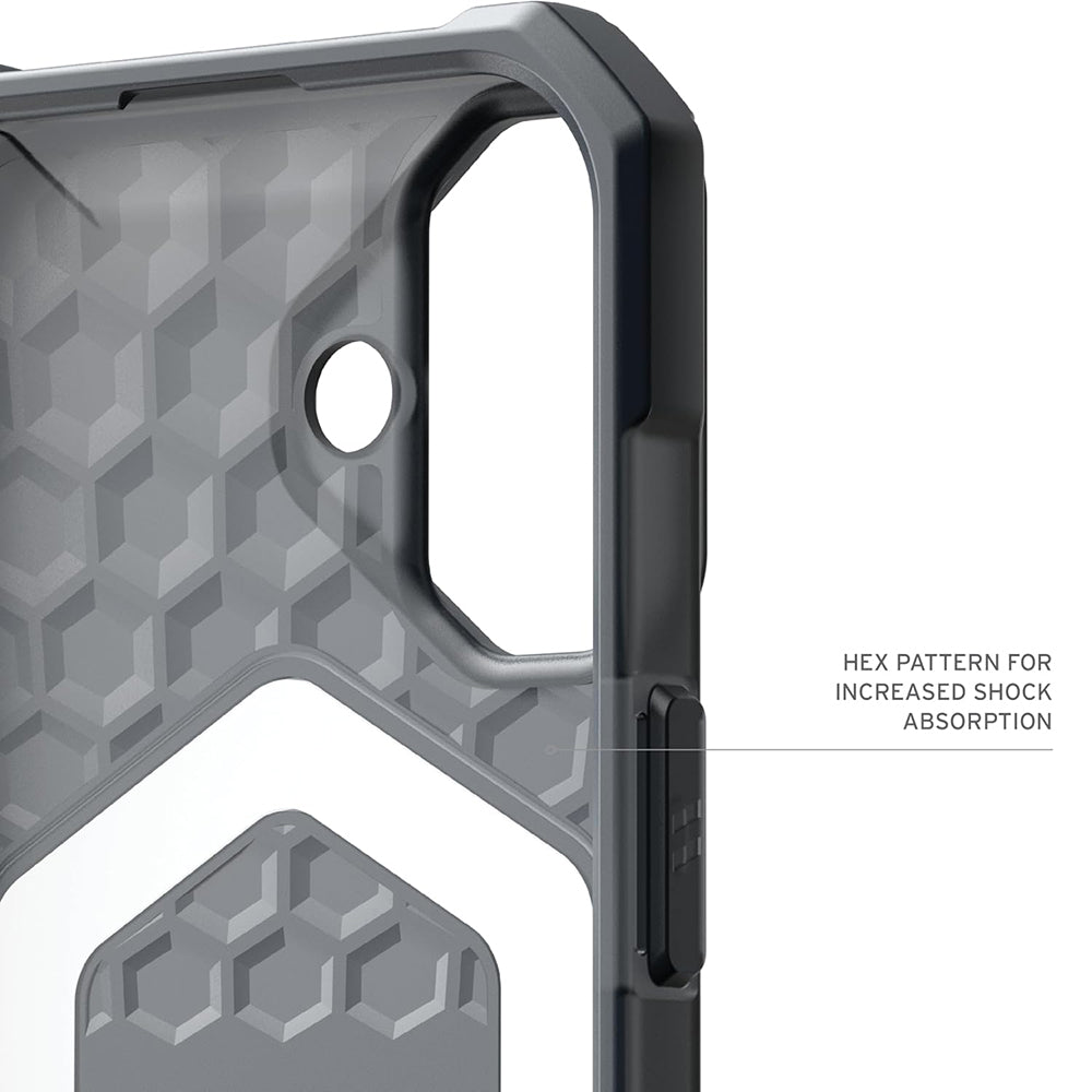 Husă UAG Essential Armor MagSafe pentru iPhone 17 – Ash – imagine 7 din 7