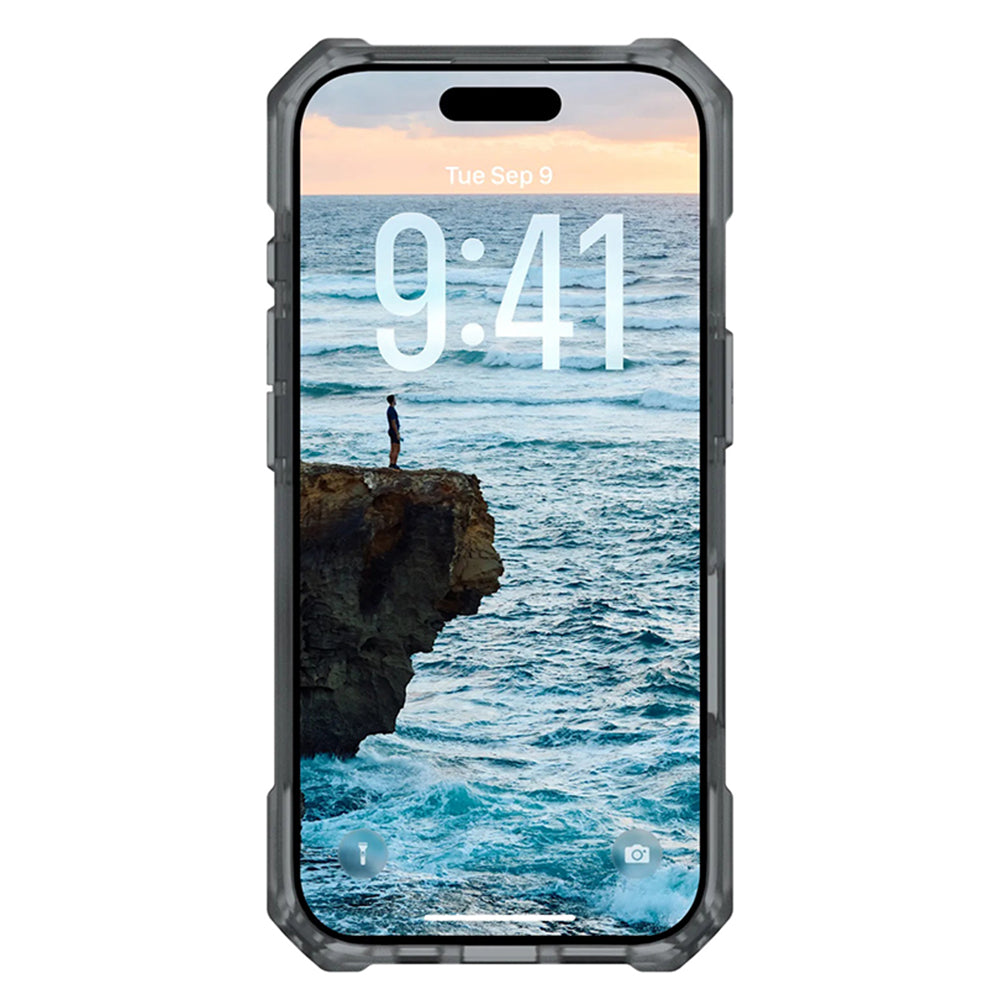 Husă UAG Essential Armor MagSafe pentru iPhone 17 – Ash – imagine 2 din 7