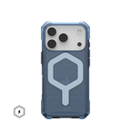 UAG Essential Armor Cloud Blue iPhone 17 Pro și 18 Pro – vedere din spate
