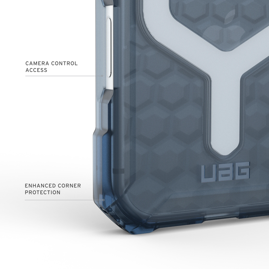 UAG Essential Armor Cloud Blue – acces Camera Control și colțuri ranforsate