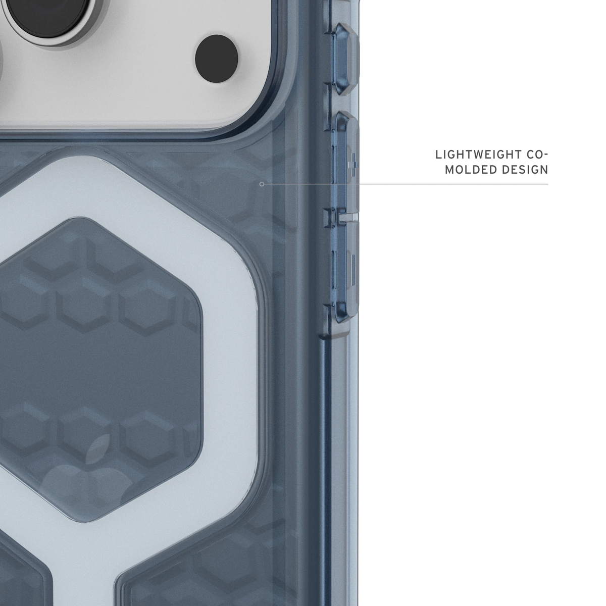 UAG Essential Armor Cloud Blue – construcție ușoară co-molded