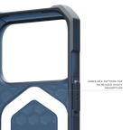 UAG Essential Armor Cloud Blue – structură hexagonală interioară