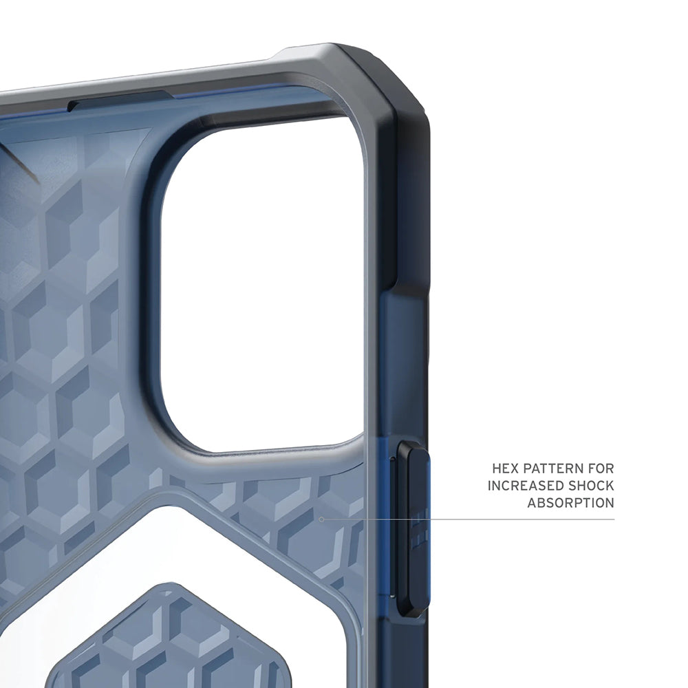 Husă UAG Essential Armor MagSafe pentru iPhone 18 Pro Max / 17 Pro Max – albastru Cloud – imagine 4 din 7