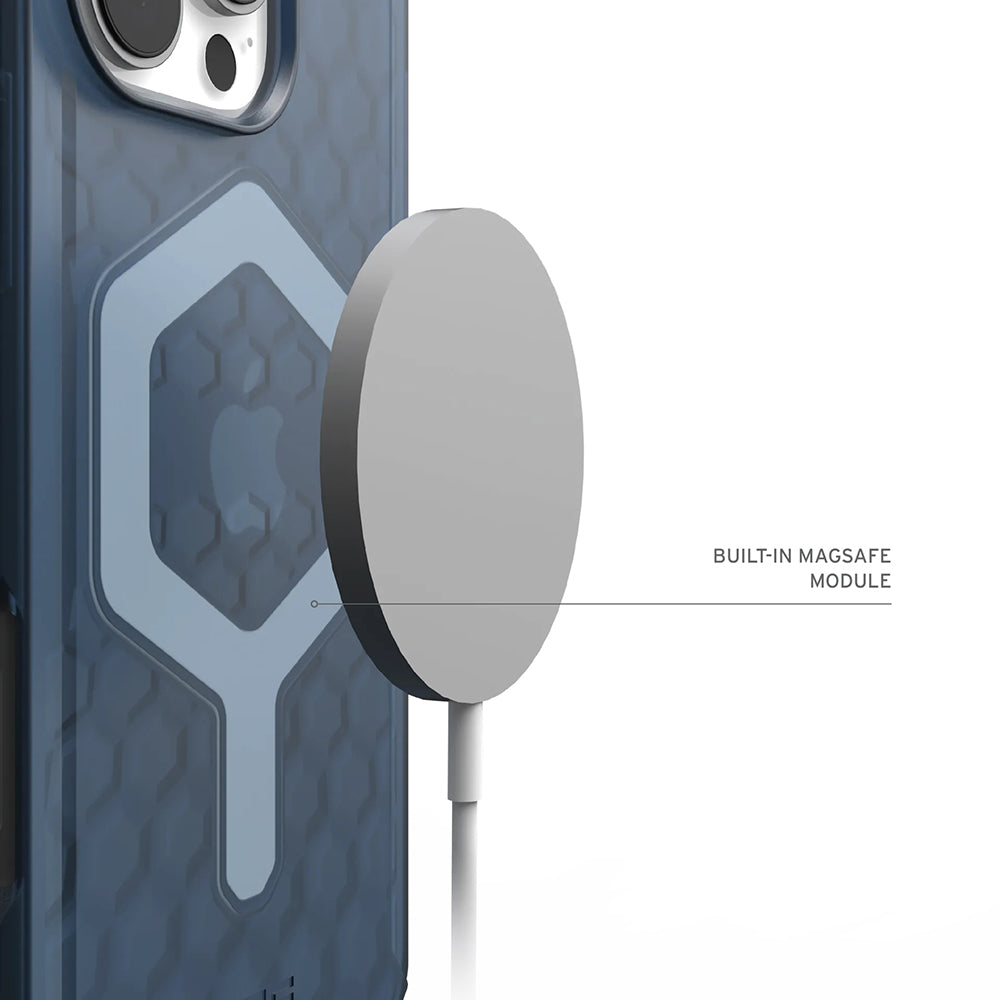 Husă UAG Essential Armor MagSafe pentru iPhone 18 Pro Max / 17 Pro Max – albastru Cloud – imagine 7 din 7