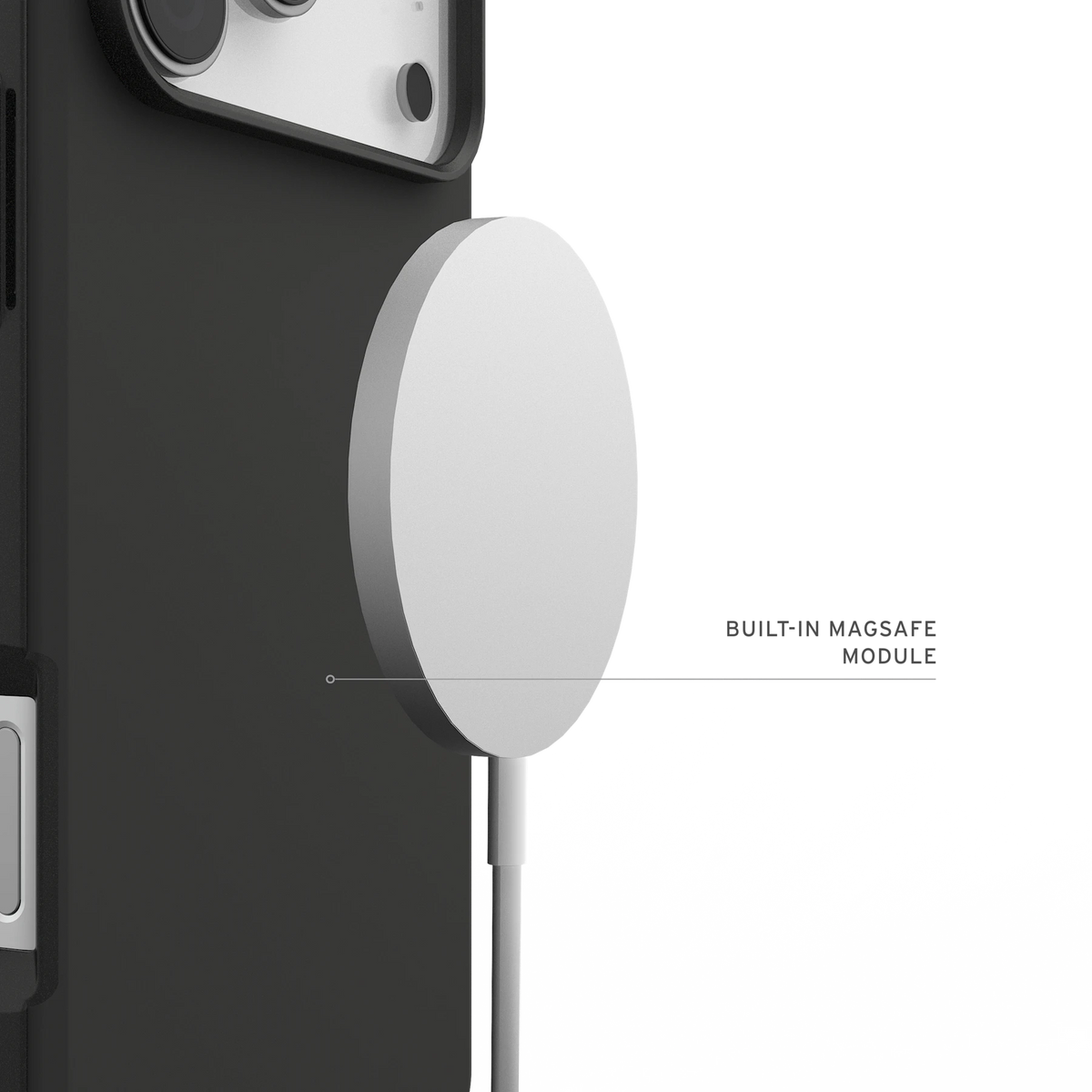 UAG Civilian LT Black pentru iPhone 17 Pro și 18 Pro – detaliu oficial 1