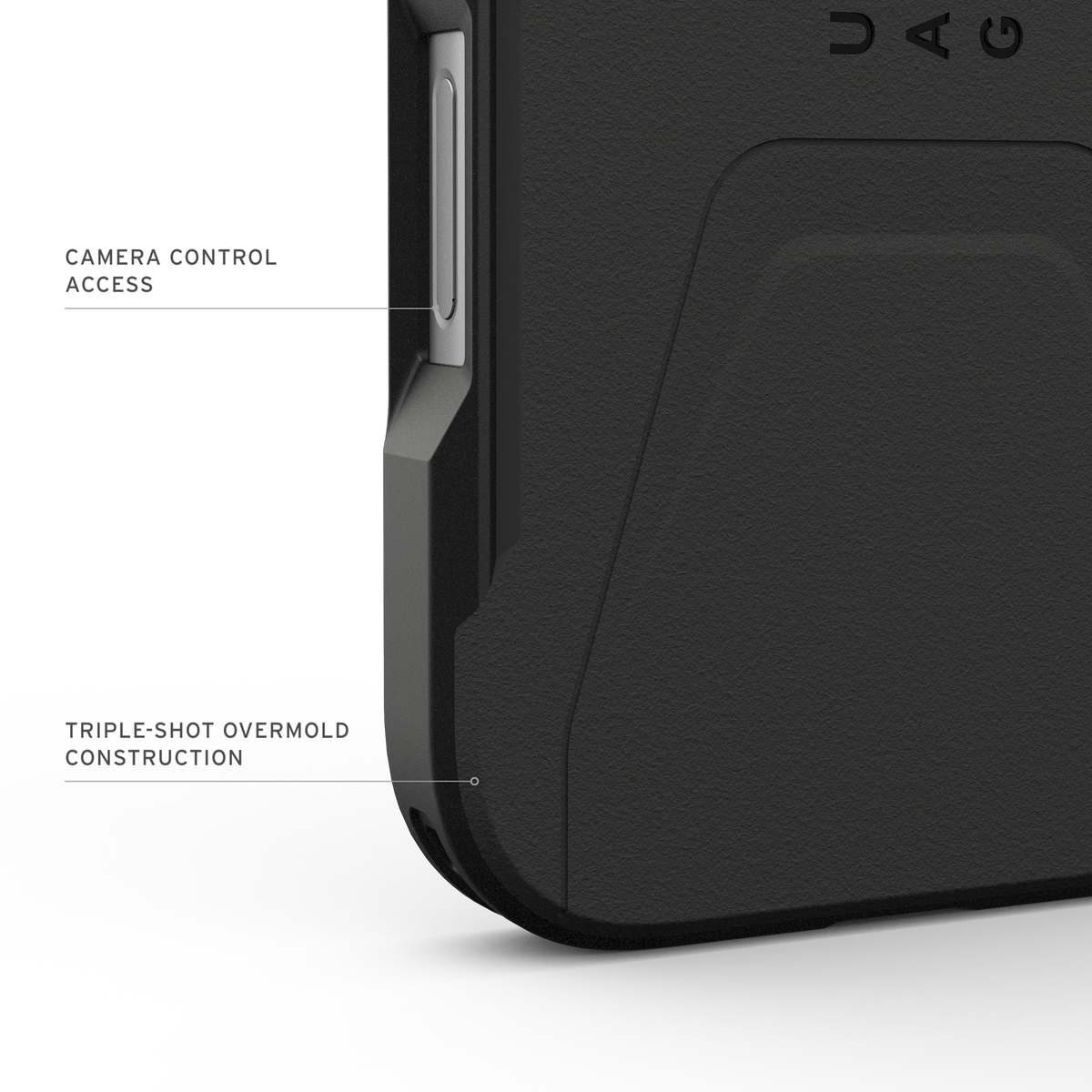 UAG Civilian Black pentru iPhone 17 Pro și 18 Pro – detaliu oficial 3