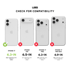 Diagramă UAG – compatibilitate exclusiv cu iPhone 17 standard
