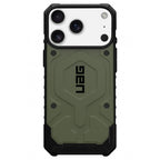 Husă UAG Pathfinder MagSafe iPhone 17 Pro Olive Drab – vedere din spate