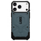 Husă UAG Pathfinder MagSafe iPhone 17 Pro Cloud Blue – vedere din spate