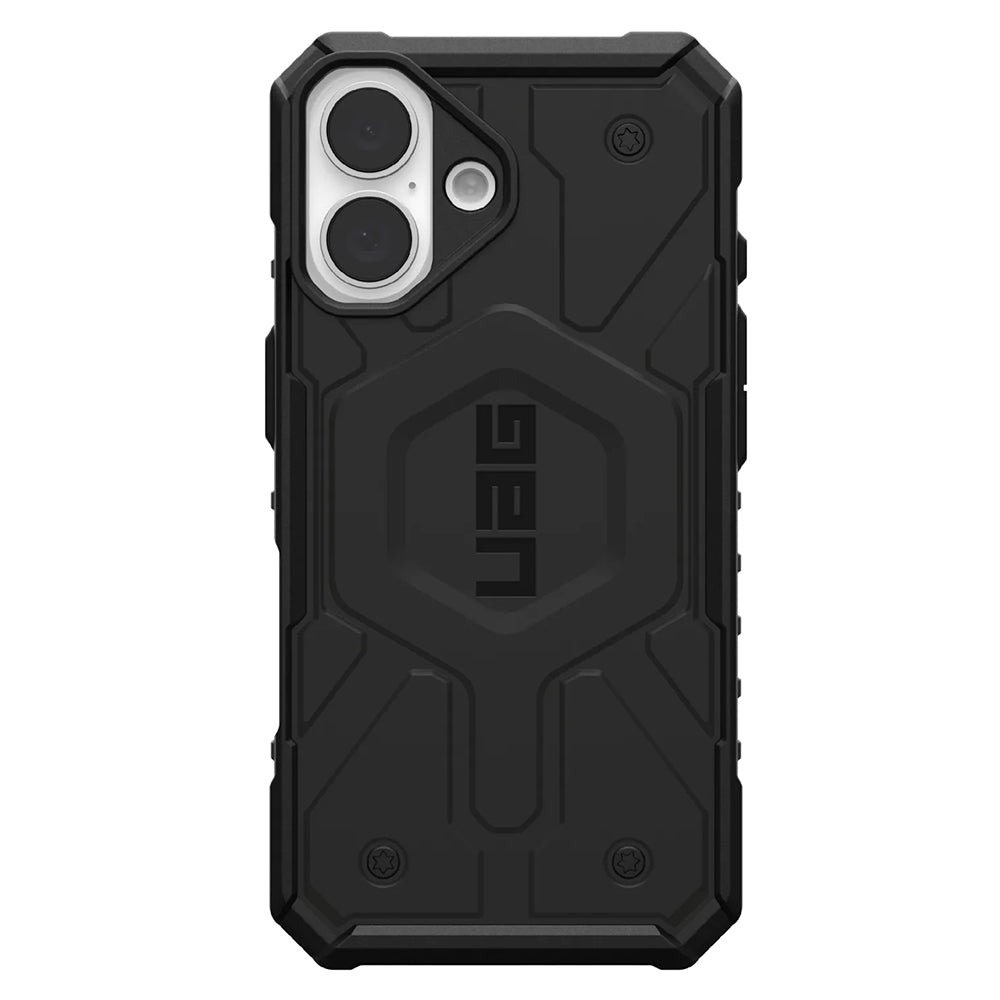 Husă UAG Pathfinder MagSafe iPhone 17 Black – vedere din spate