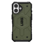 Husă UAG Pathfinder MagSafe iPhone 17 Olive Drab – vedere din spate