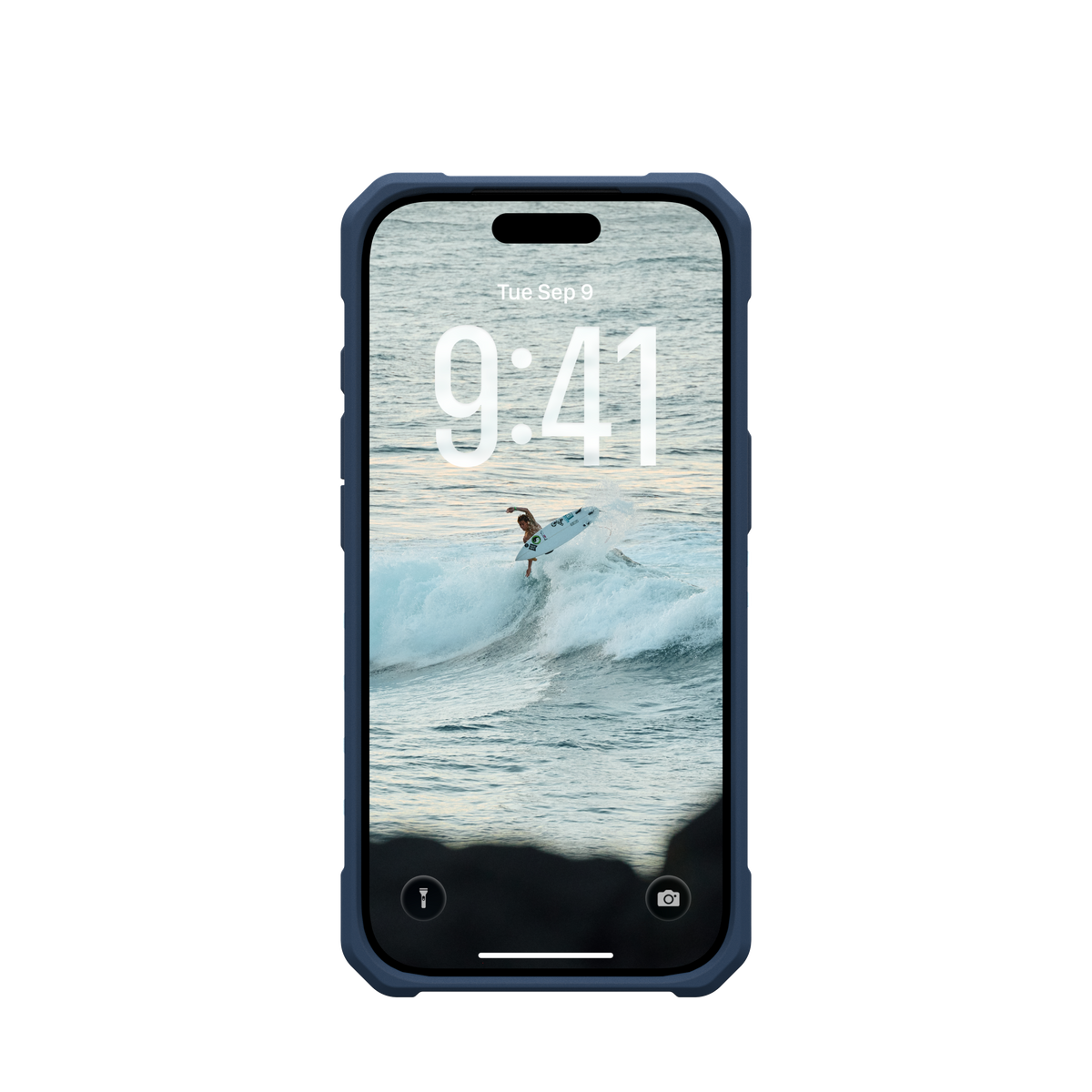UAG Pathfinder Clear Blues iPhone 17 Pro / 18 Pro – vedere frontală