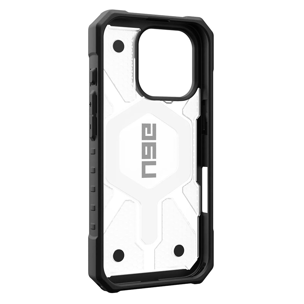 UAG Pathfinder Clear Ice / Silver – interior și modul magnetic, imagine ilustrativă