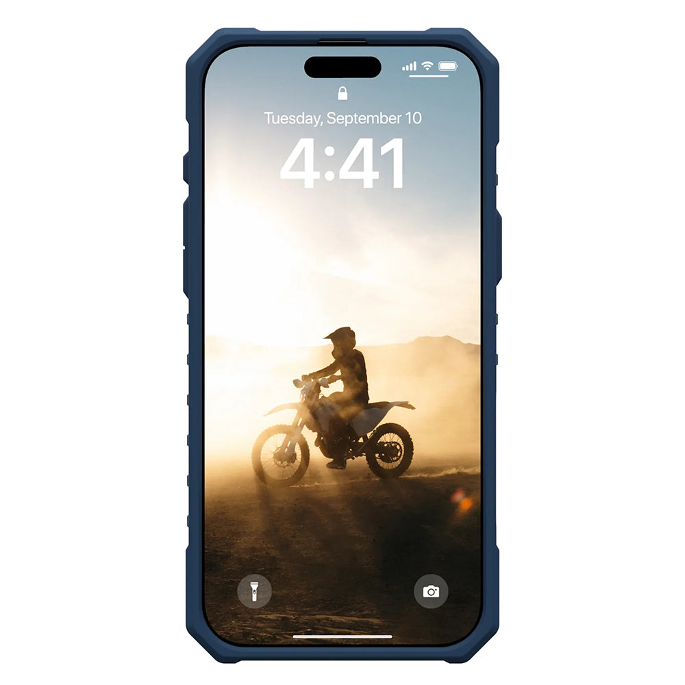 Husă UAG Pathfinder Clear MagSafe pentru iPhone 17 Pro Max – albastru Active cu șnur – imagine 2 din 4