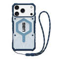 Husă UAG Pathfinder Clear MagSafe pentru iPhone 17 Pro Max – albastru Active cu șnur – imagine 1 din 4