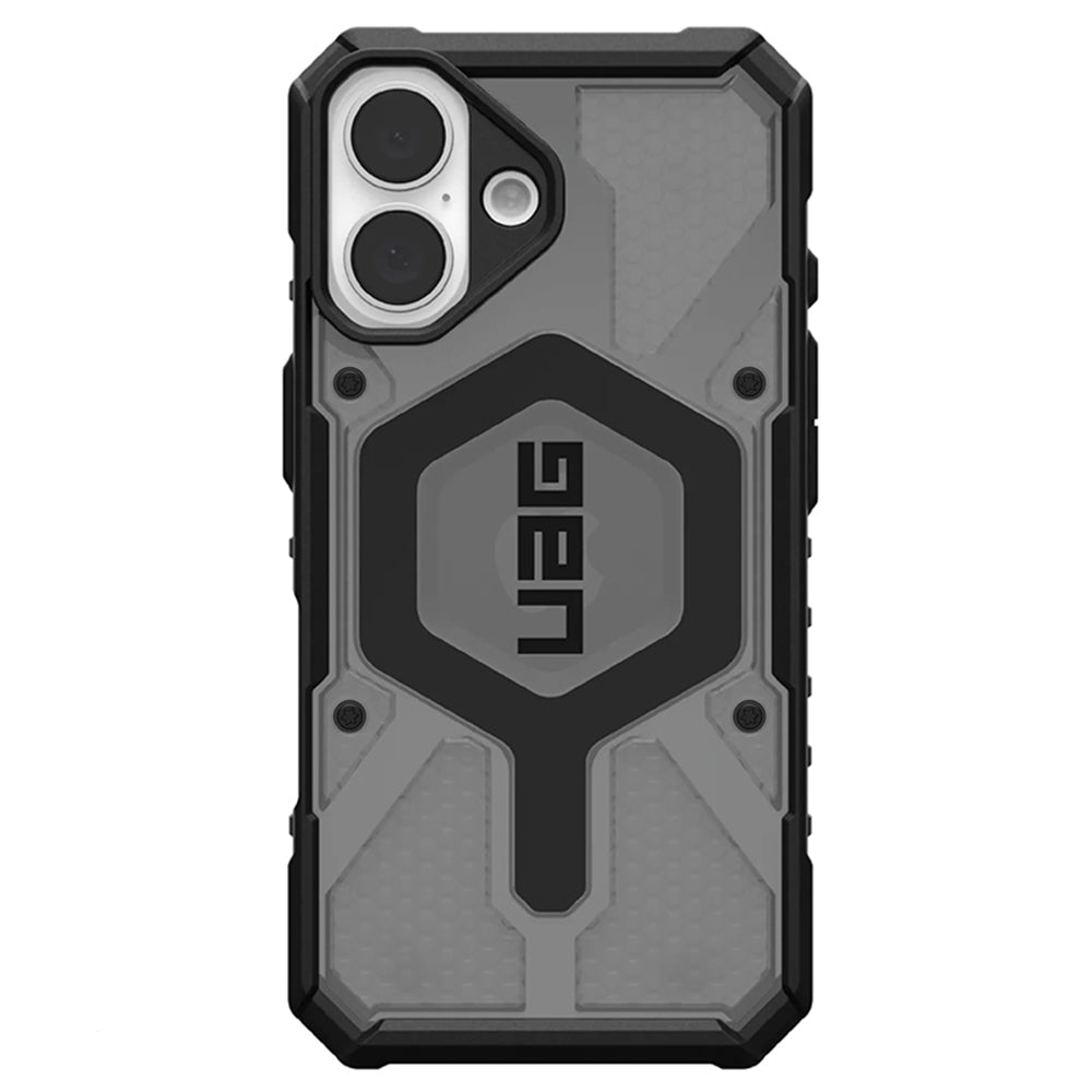 UAG Pathfinder Clear Ash / Black iPhone 17 – vedere din spate