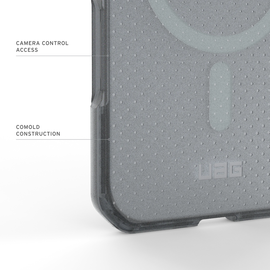 UAG Dot Ash pentru iPhone Air – acces Camera Control și construcție co-molded