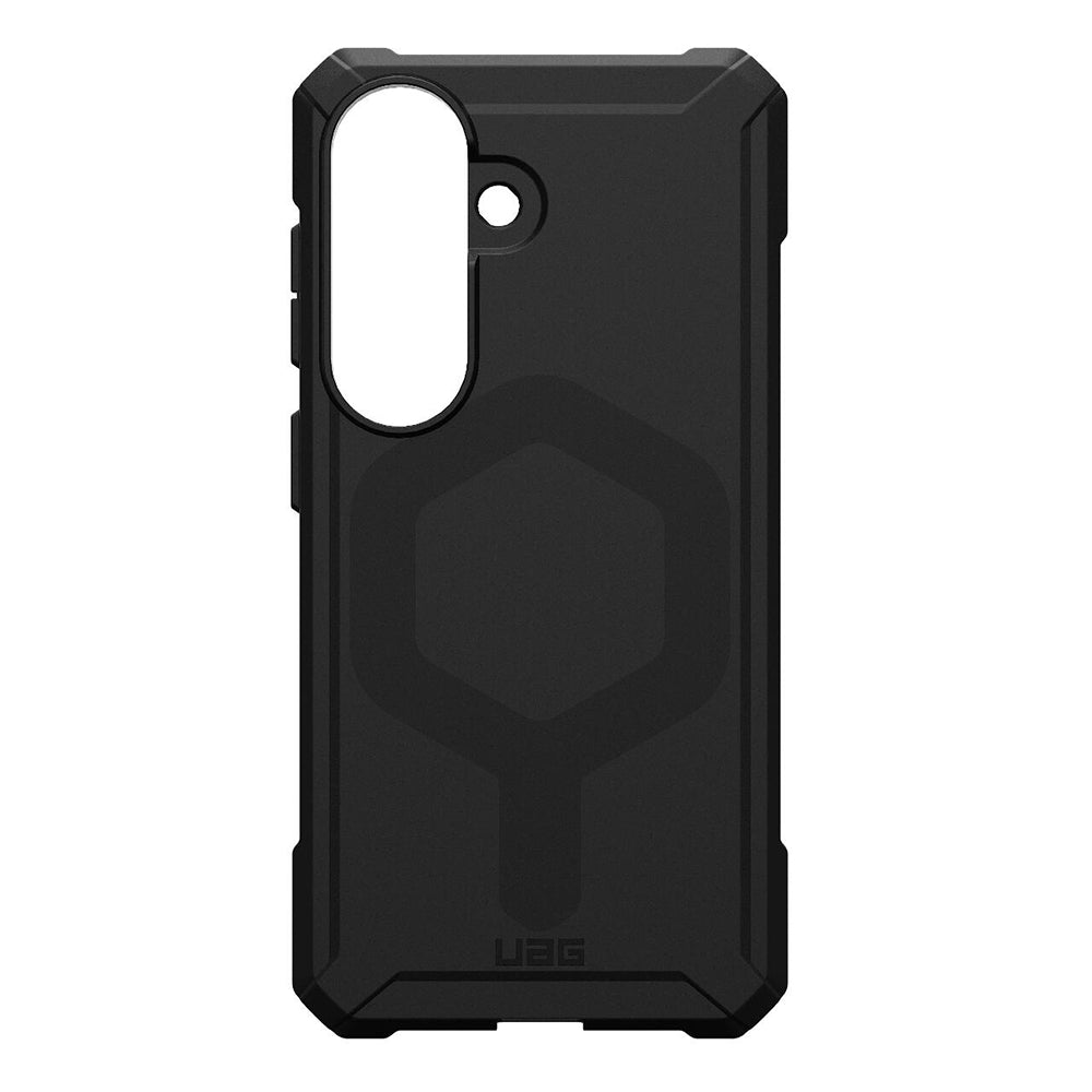 UAG Essential Armor Black Galaxy S26 – husa goală văzută din spate