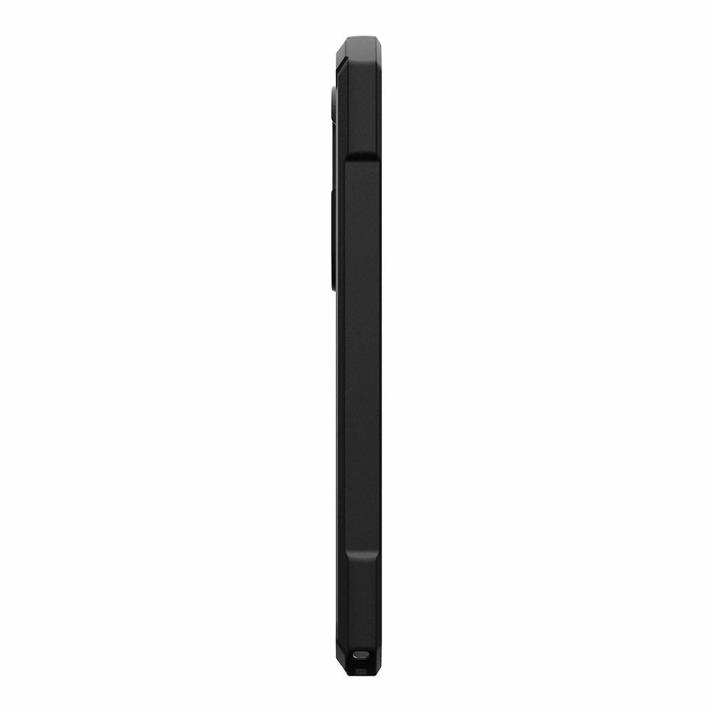 UAG Essential Armor Black Galaxy S26 – profil lateral cu prindere pentru șnur