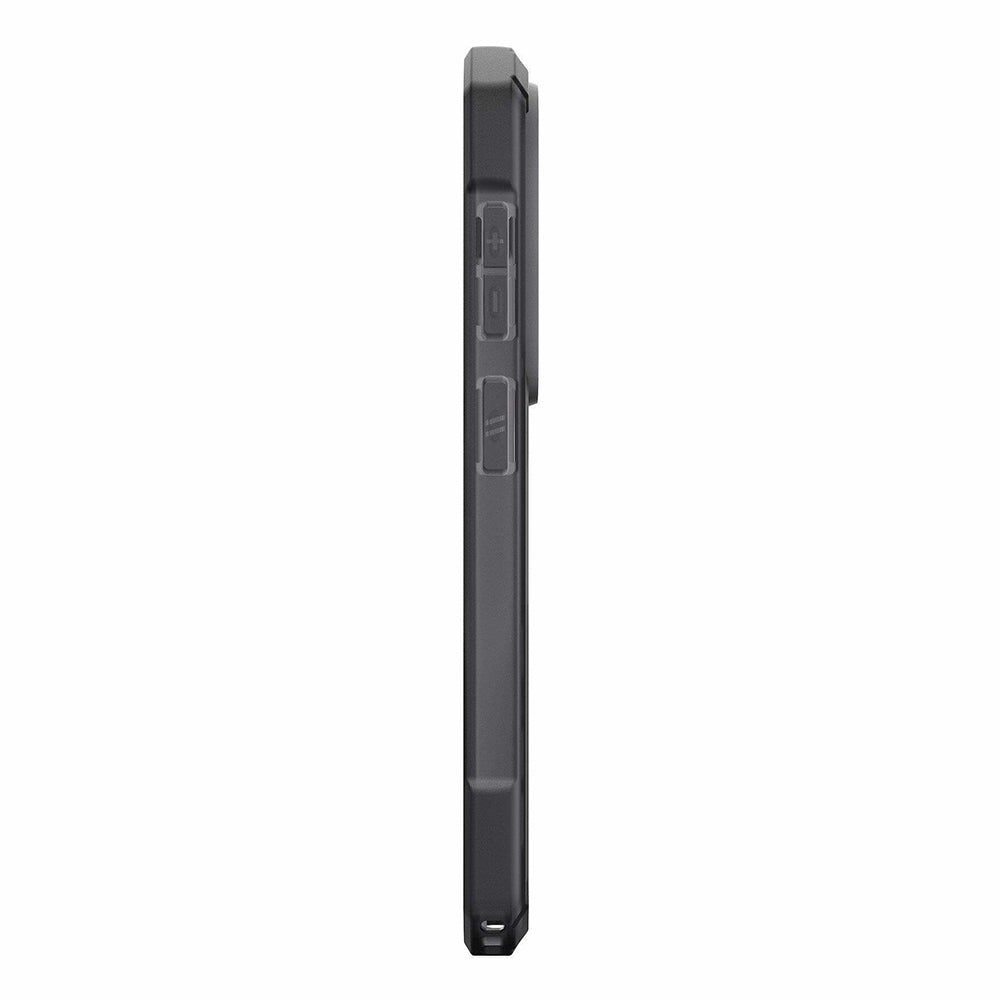 UAG Essential Armor Ash Galaxy S26 – profil cu butoane tactile