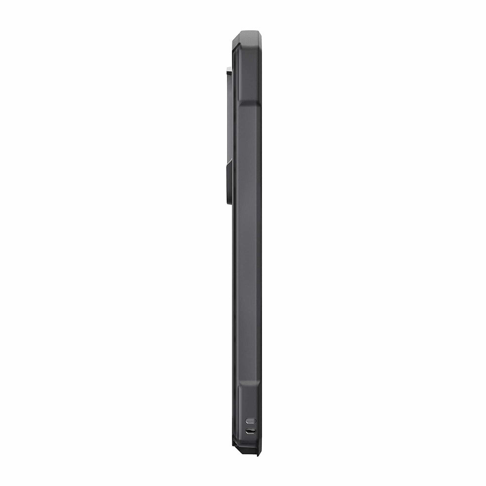 UAG Essential Armor Ash Galaxy S26 Ultra – profil lateral cu prindere pentru șnur