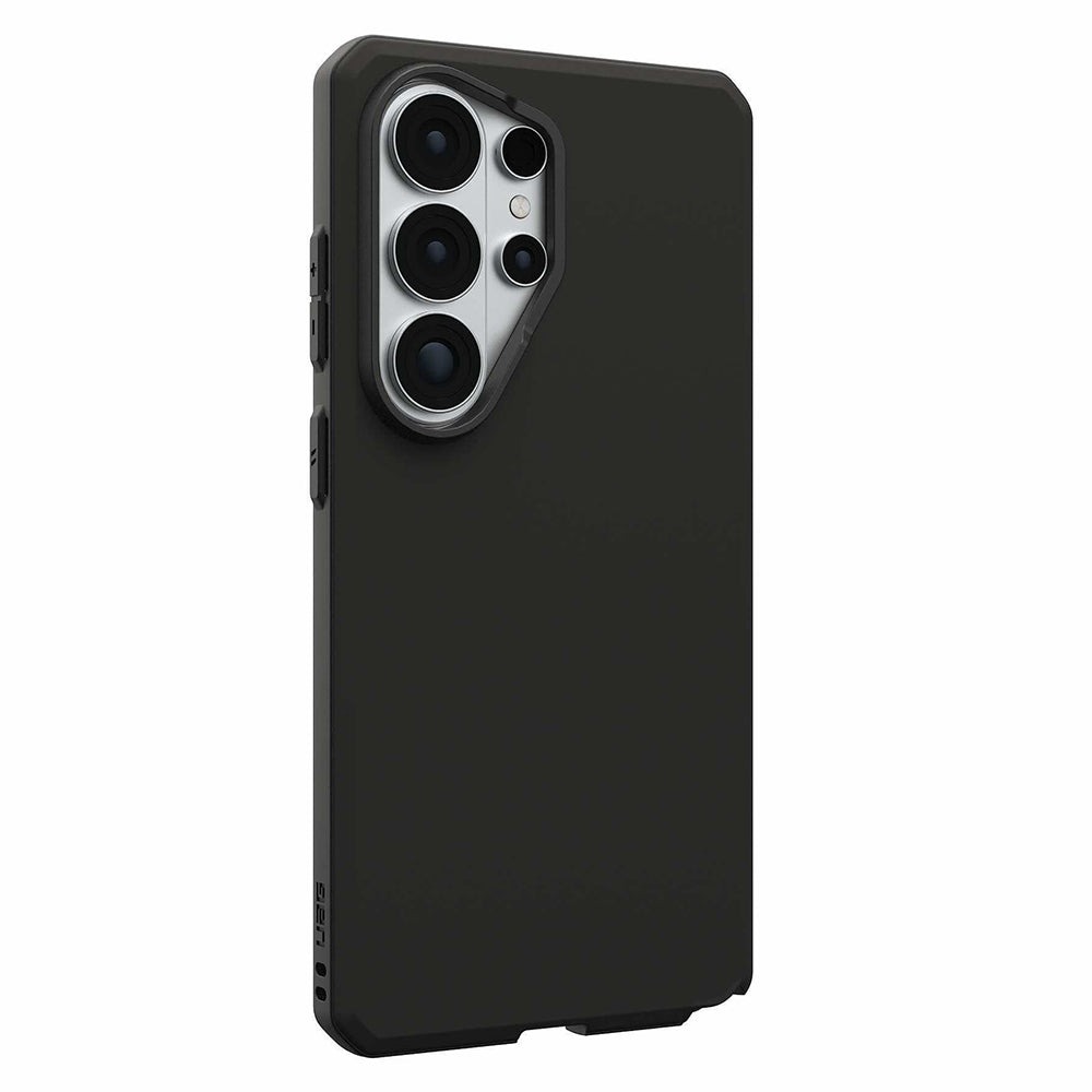 UAG Civilian LT Black Galaxy S26 Ultra – vedere oblică dinspre butoane