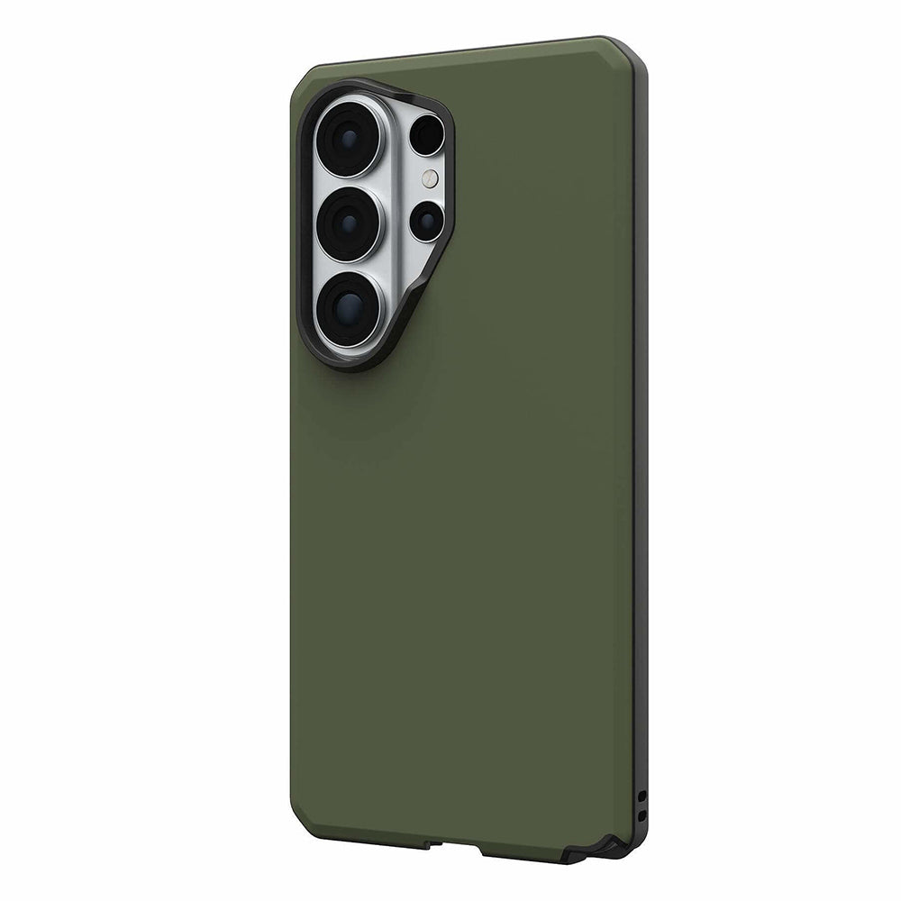 UAG Civilian LT Olive Drab Galaxy S26 Ultra – vedere oblică dinspre dreapta