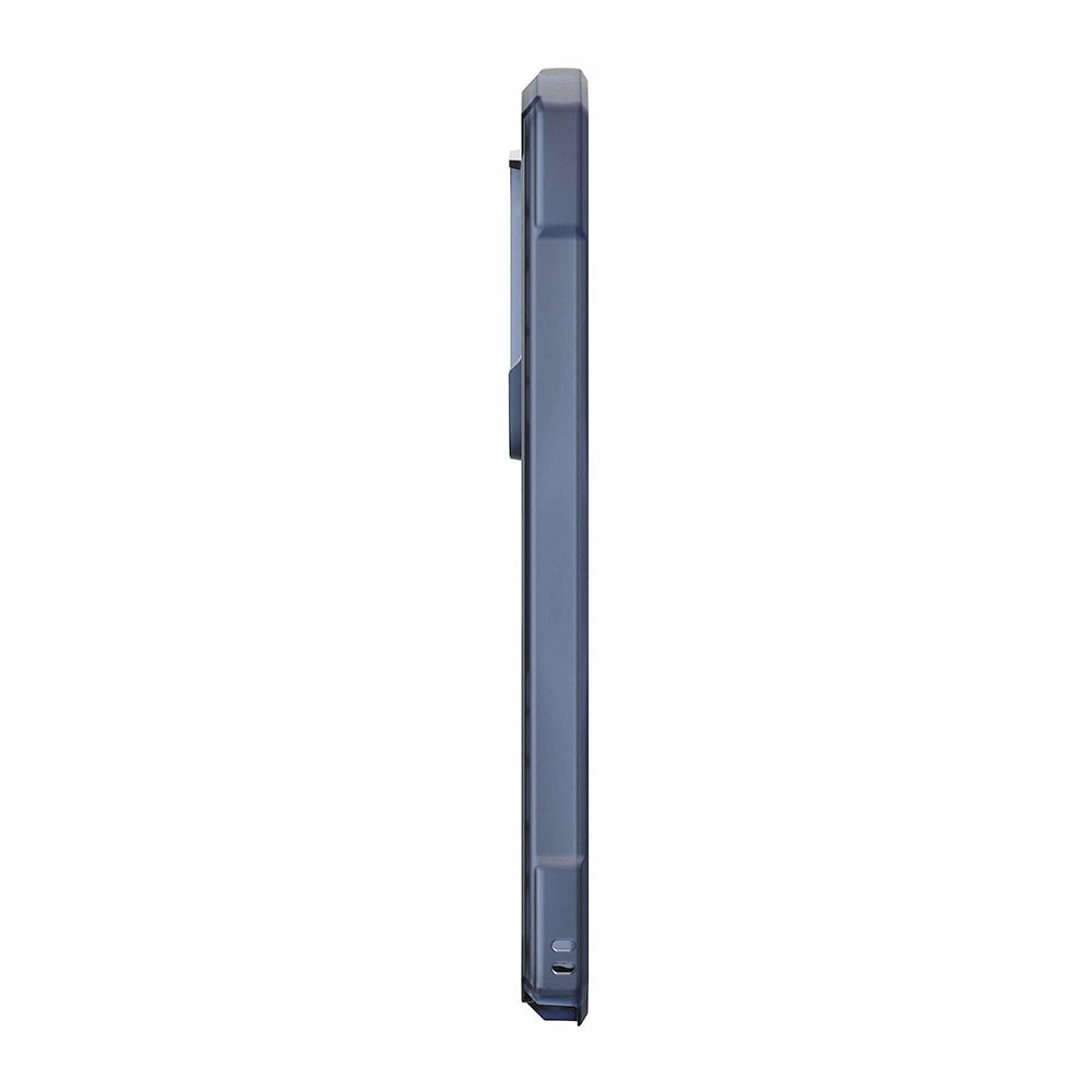 UAG Essential Armor Cloud Blue Galaxy S26 Ultra – profil lateral cu prindere pentru șnur