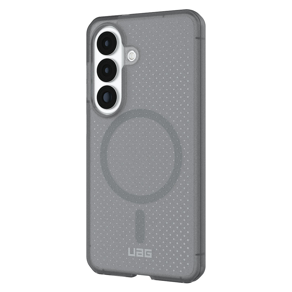UAG Dot Ash Galaxy S26 – vedere oblică dinspre dreapta