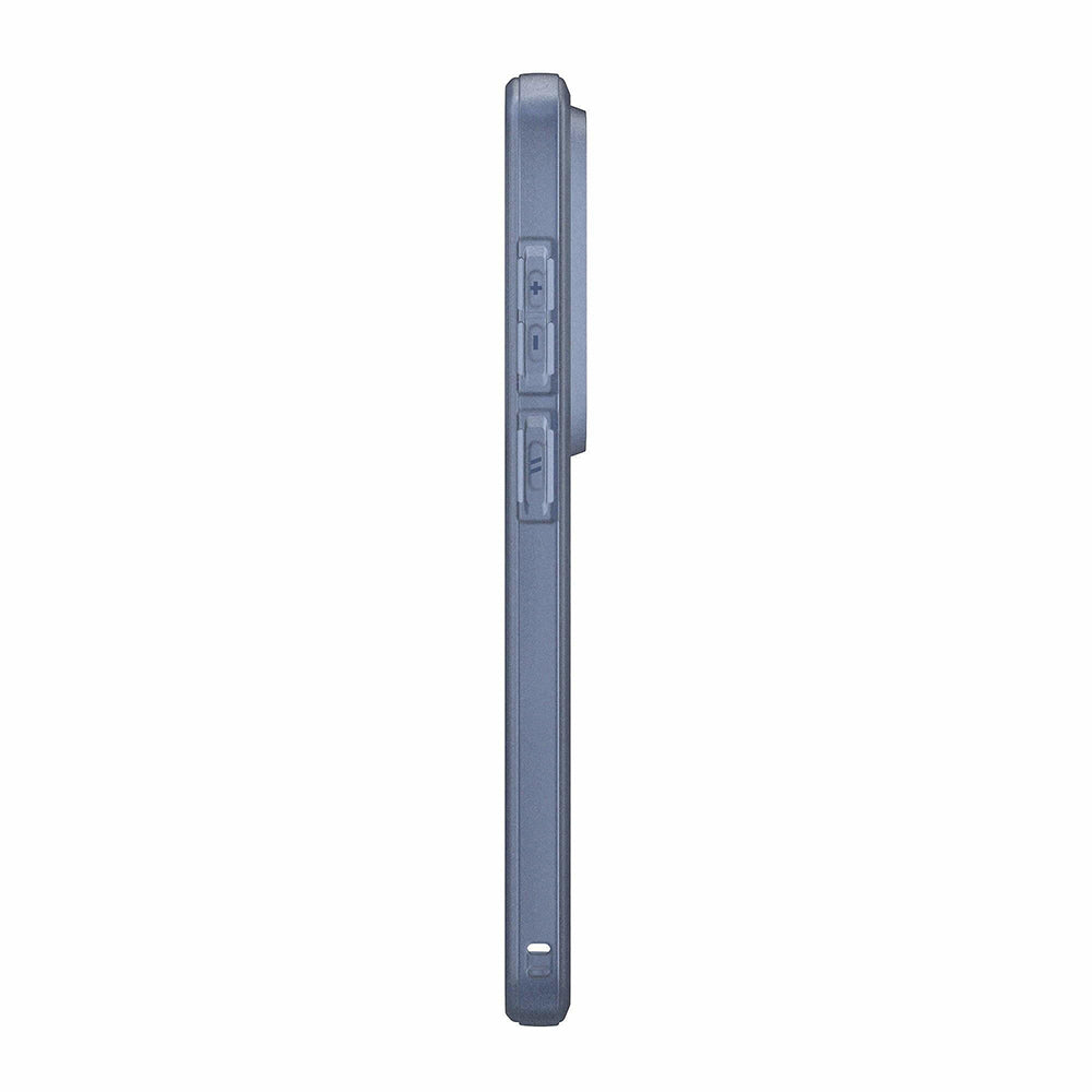 UAG Dot Cloud Blue Galaxy S26 Ultra – profil cu butoane tactile