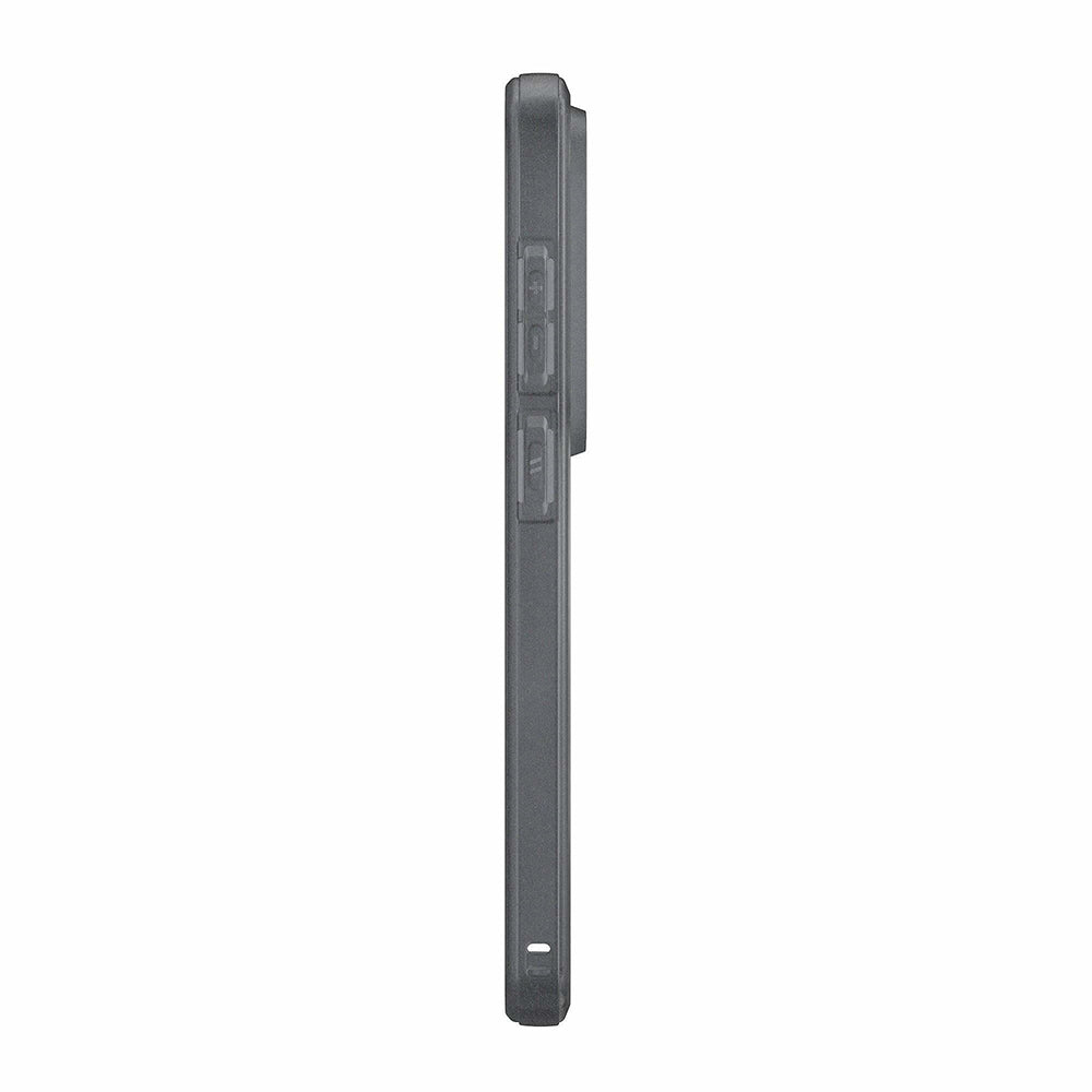 UAG Dot Frosted Ice/Ash Galaxy S26 Ultra – profil cu butoane tactile