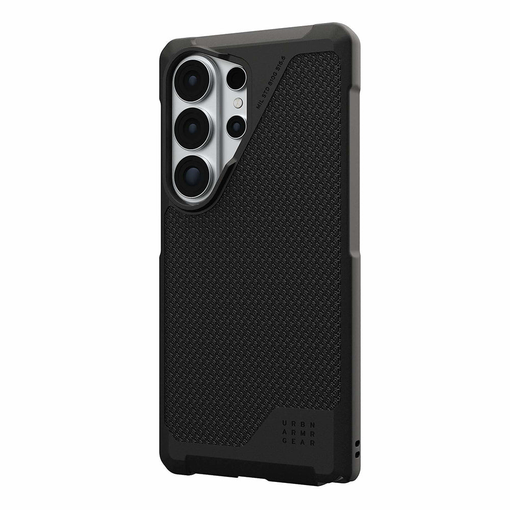 UAG Metropolis LT Kevlar Black Galaxy S26 Ultra – vedere oblică dinspre dreapta