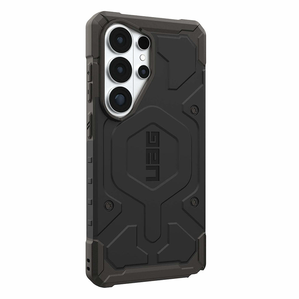 UAG Pathfinder Galaxy S26 Ultra – vedere oblică dinspre butoane