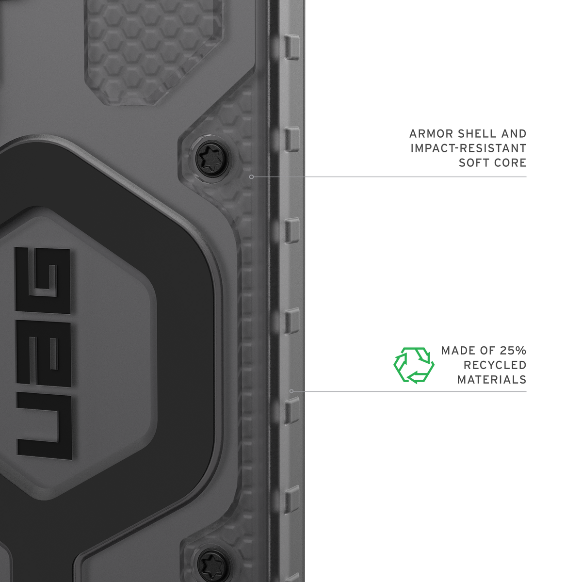 UAG Pathfinder Clear Galaxy S26 – structură protectoare și 25% materiale reciclate