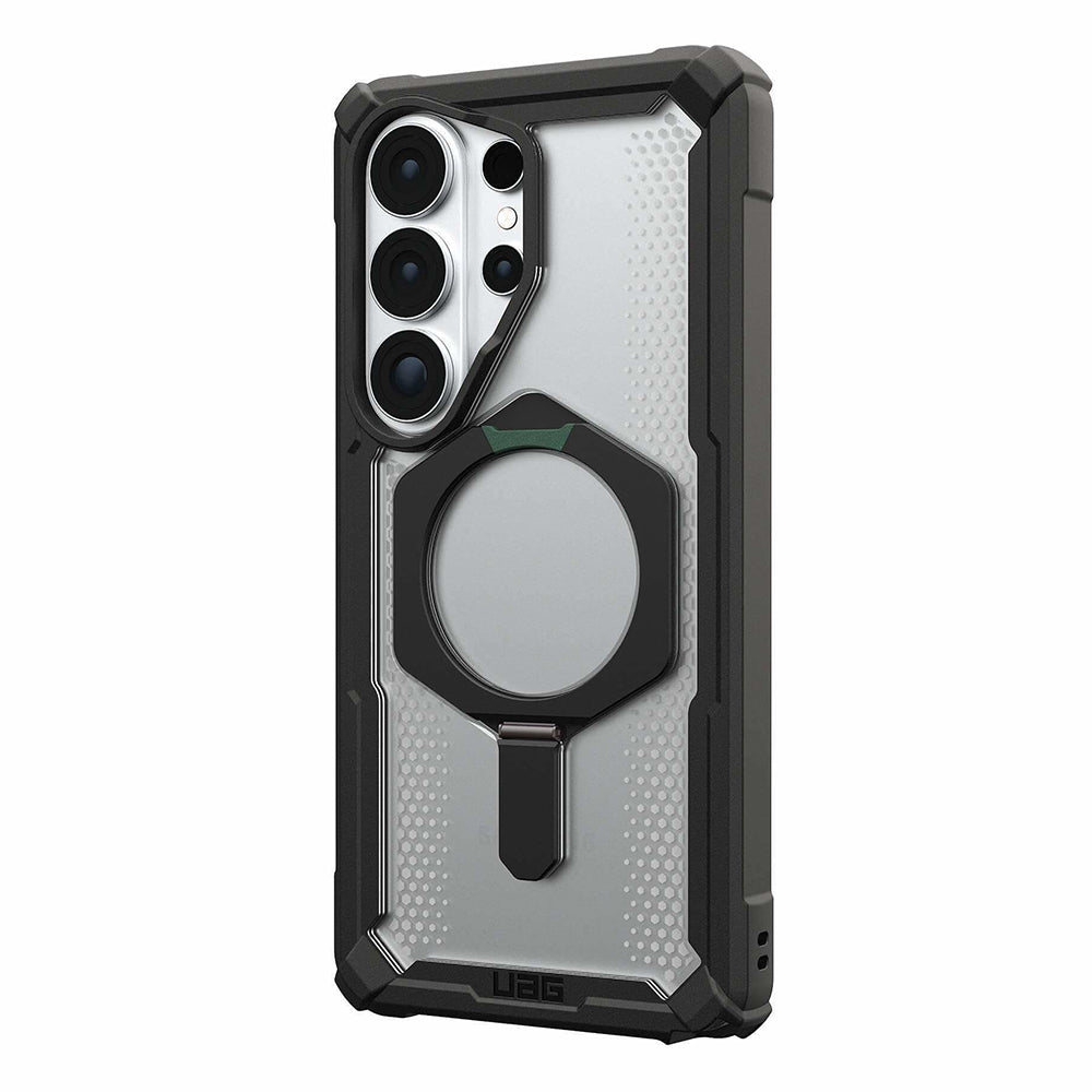 UAG Plasma XTE Black/Clear Galaxy S26 Ultra – vedere oblică dinspre dreapta