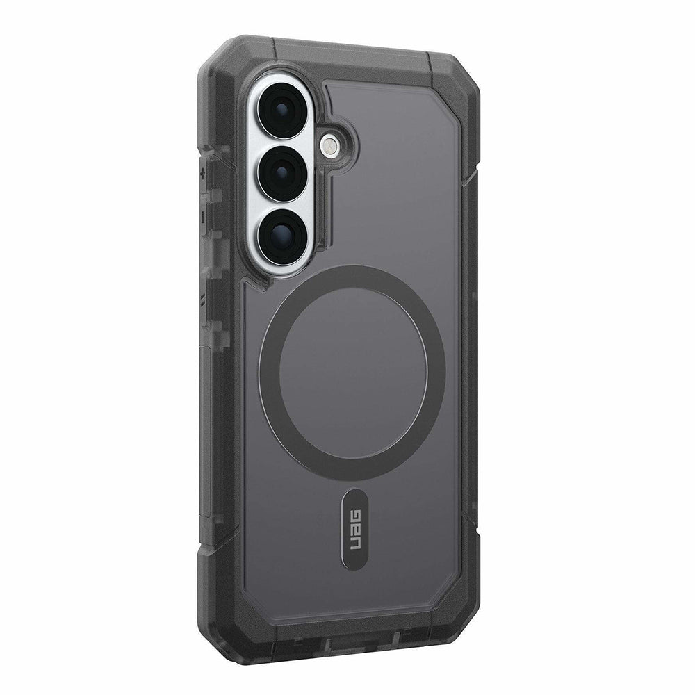 UAG Trooper Ash Galaxy S26 – vedere oblică dinspre butoane