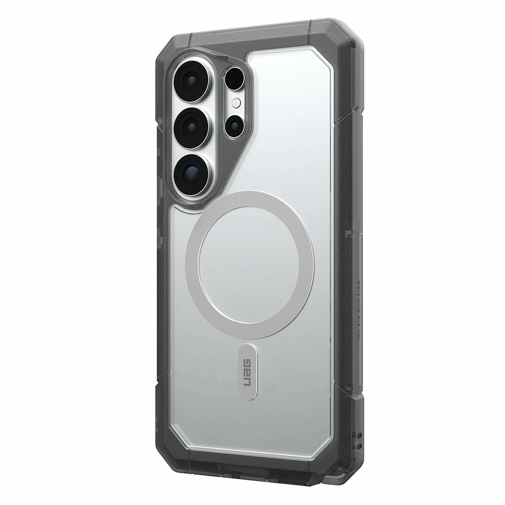 UAG Trooper Clear/Ash Galaxy S26 Ultra – vedere oblică dinspre dreapta