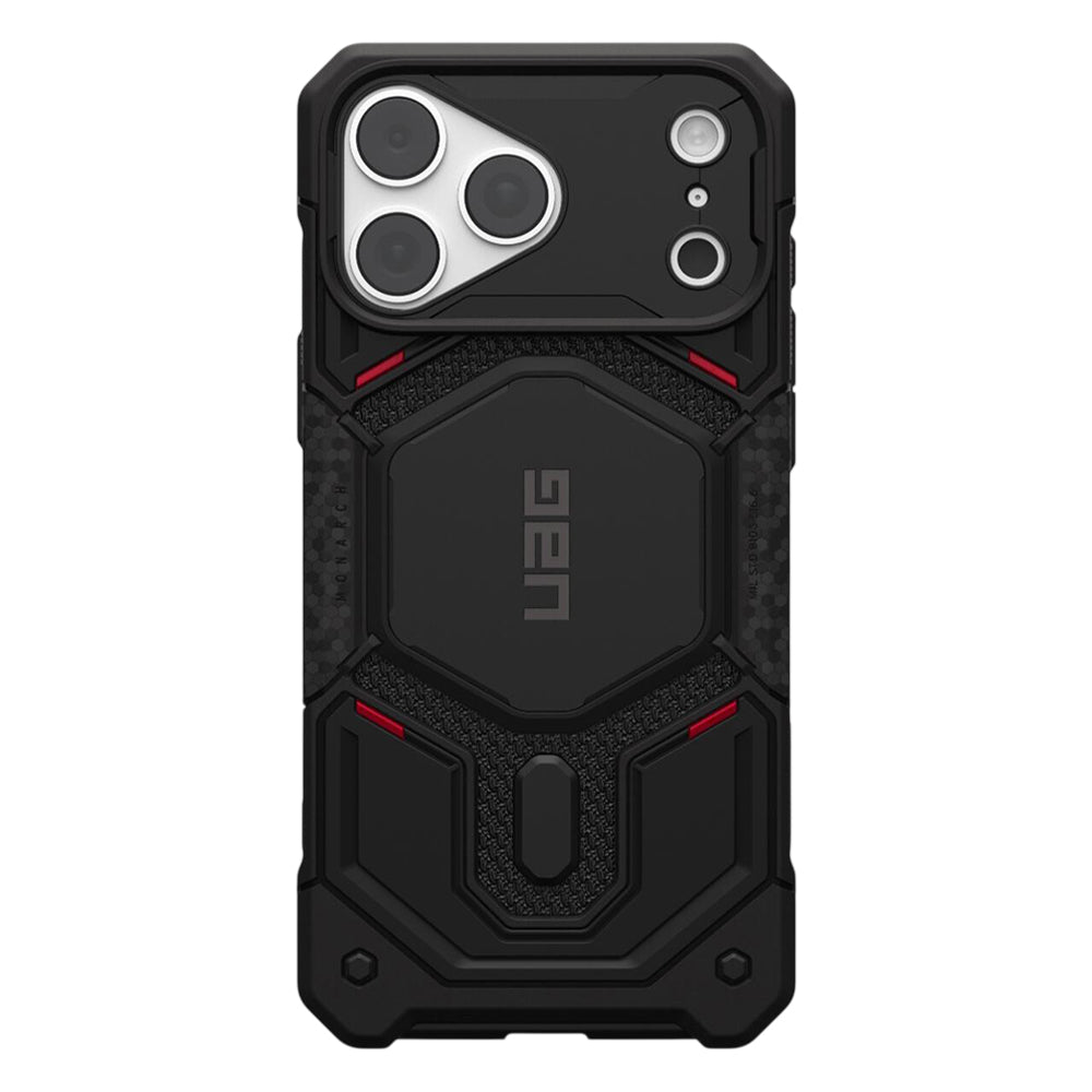 Husă UAG Monarch Pro MagSafe Kevlar pentru iPhone 18 Pro Max / 17 Pro Max – negru – imagine 1 din 7