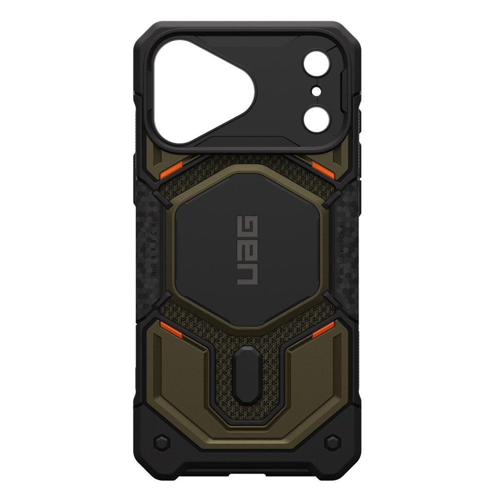 Husă UAG Monarch Pro MagSafe pentru iPhone 18 Pro Max / 17 Pro Max – Kevlar Element Green – imagine 2 din 7