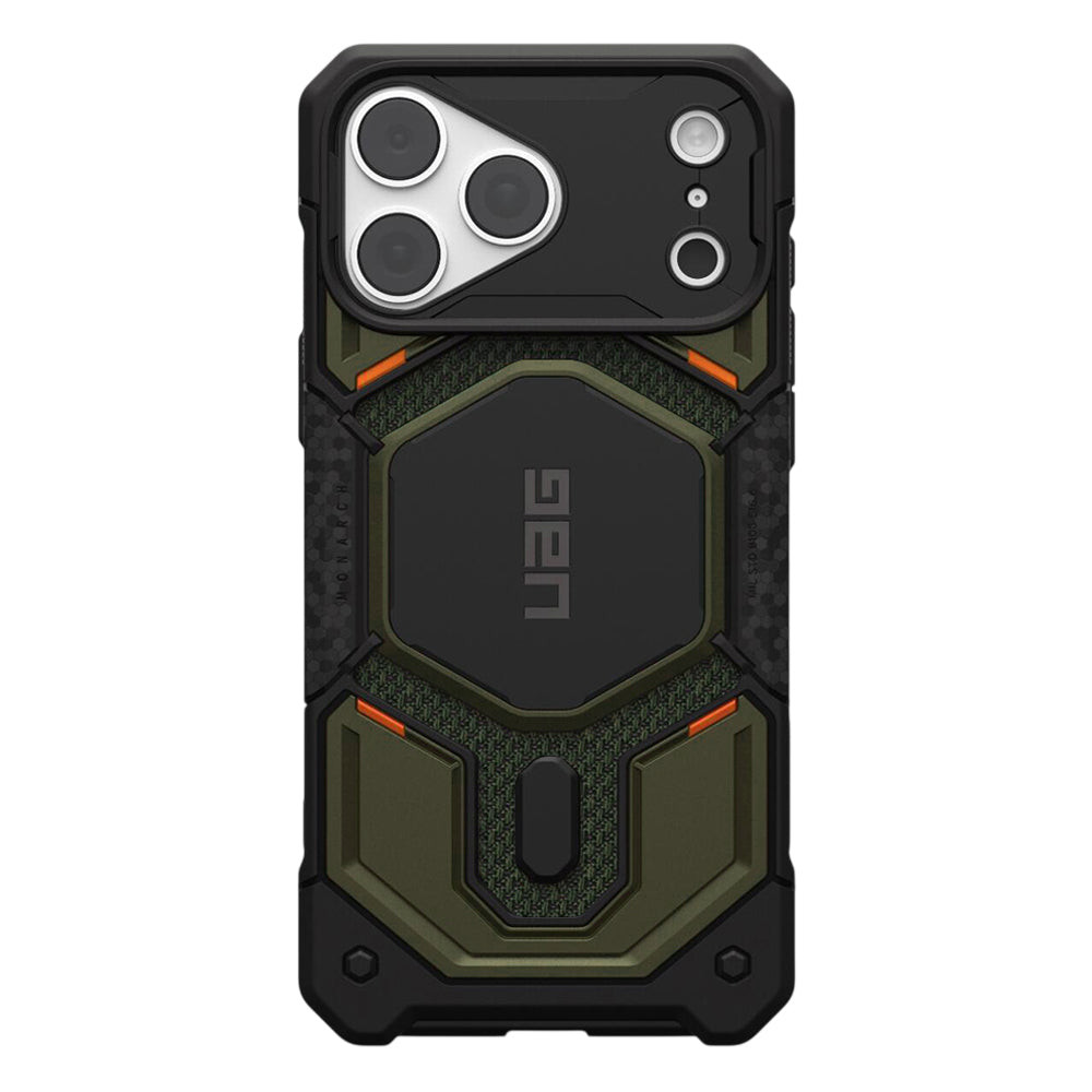 Husă UAG Monarch Pro MagSafe pentru iPhone 18 Pro Max / 17 Pro Max – Kevlar Element Green – imagine 1 din 7