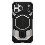 Husă UAG Monarch Pro MagSafe pentru iPhone 18 Pro Max / 17 Pro Max – Titanium – imagine 1 din 7