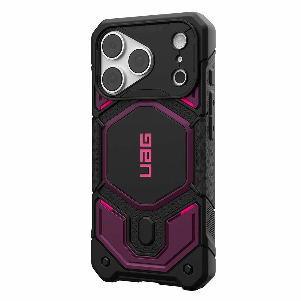 Husă UAG Monarch Pro MagSafe pentru iPhone 18 Pro Max / 17 Pro Max – violet închis Synth – imagine 3 din 7